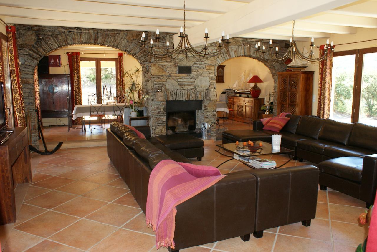 Bed and Breakfast Mas La Marchette Céret Exterior foto
