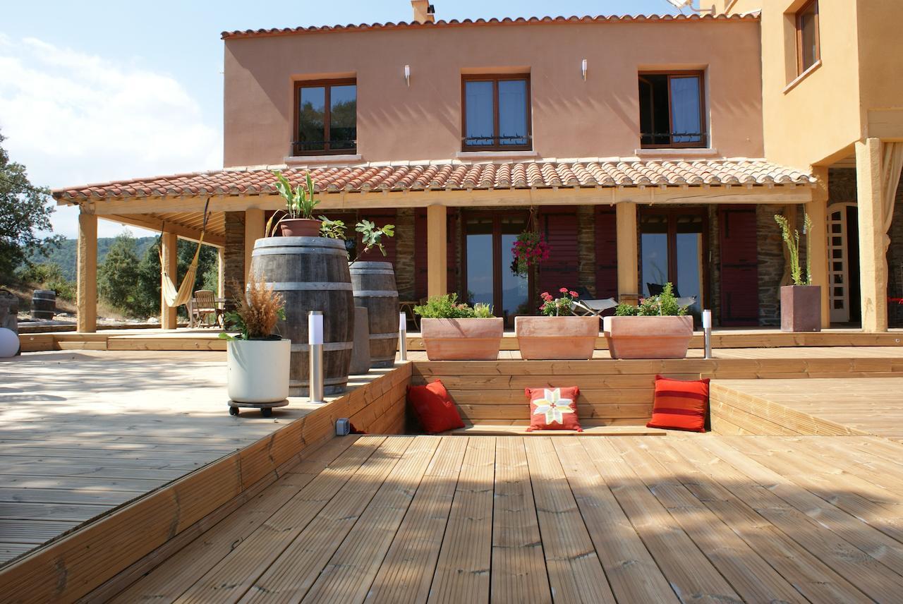 Bed and Breakfast Mas La Marchette Céret Exterior foto