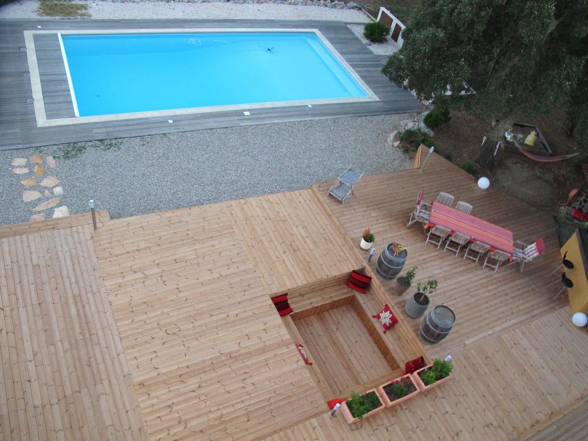 Bed and Breakfast Mas La Marchette Céret Exterior foto