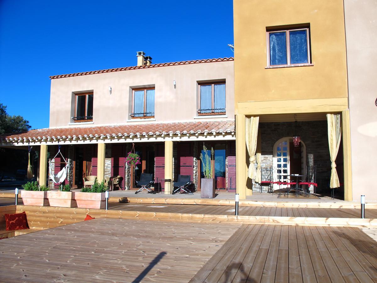 Bed and Breakfast Mas La Marchette Céret Exterior foto