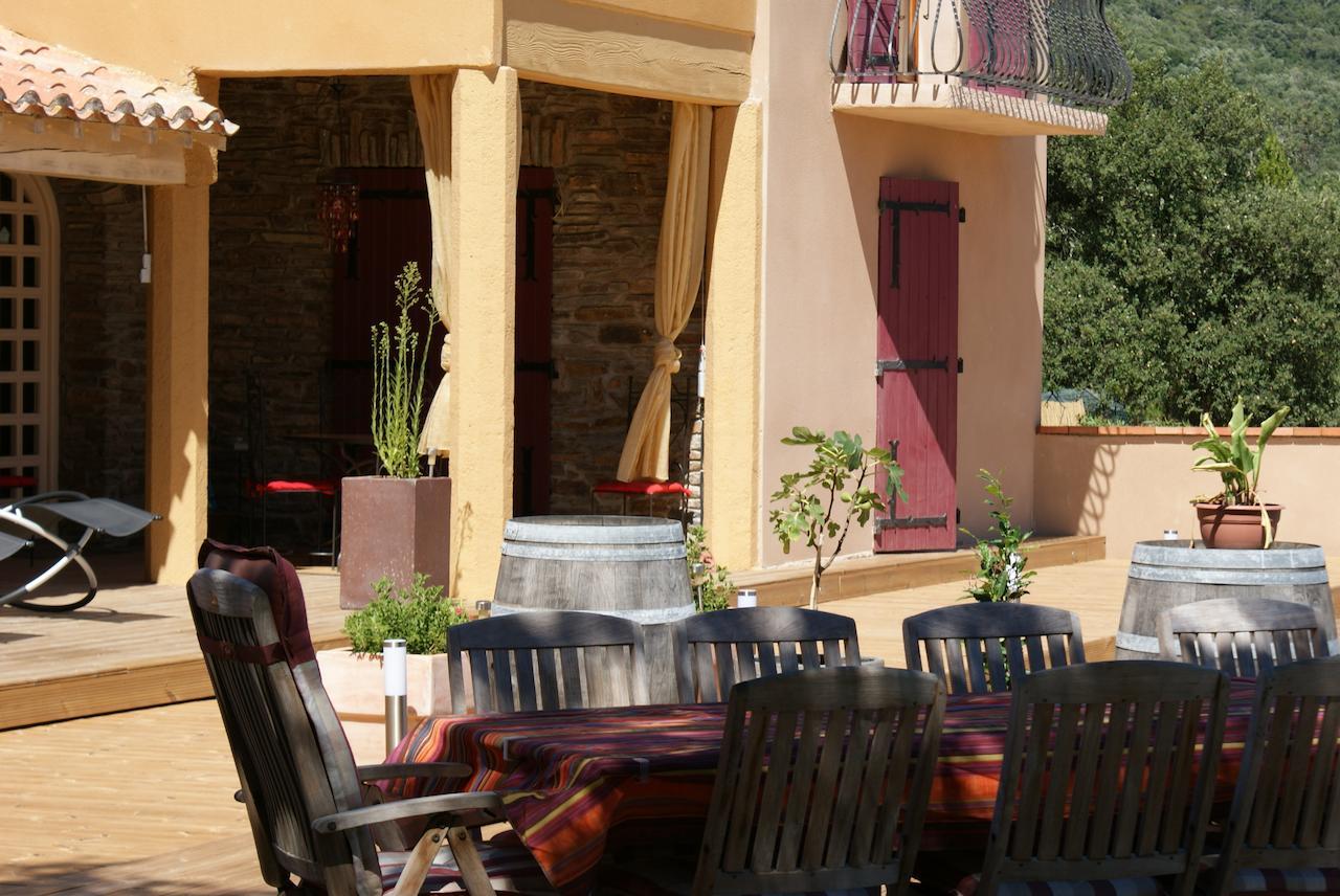Bed and Breakfast Mas La Marchette Céret Exterior foto