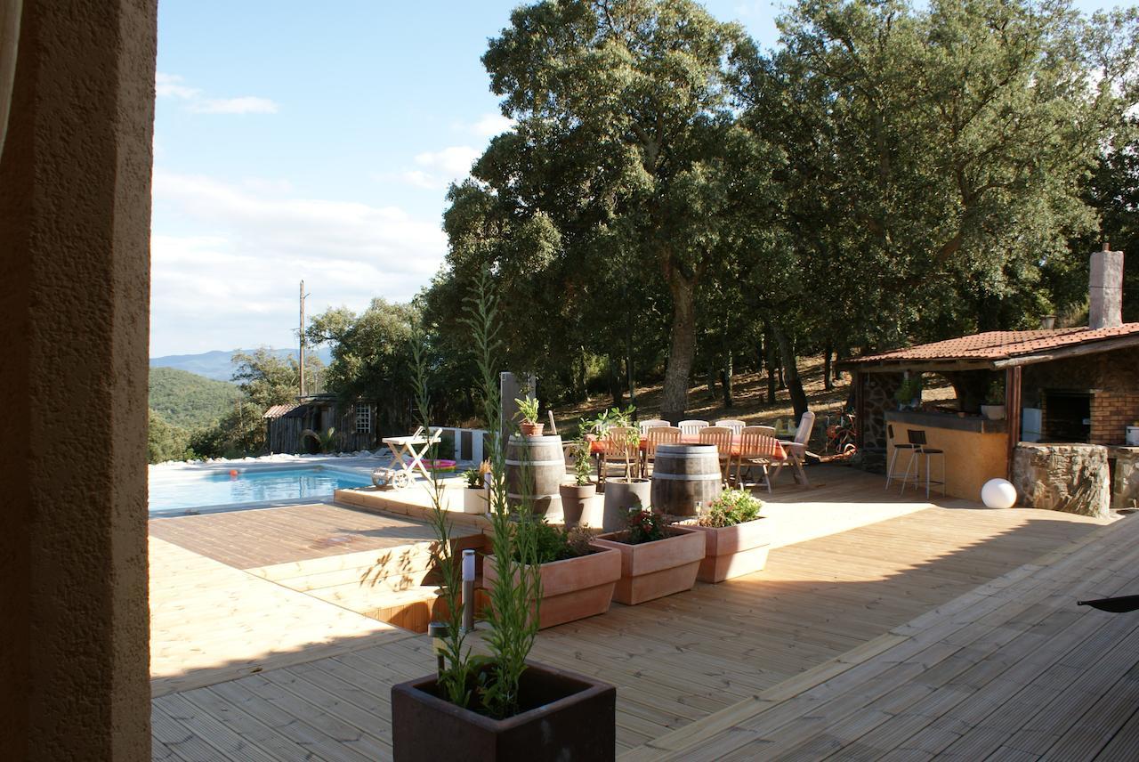 Bed and Breakfast Mas La Marchette Céret Exterior foto