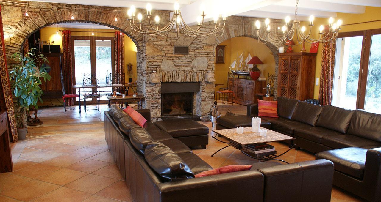 Bed and Breakfast Mas La Marchette Céret Exterior foto